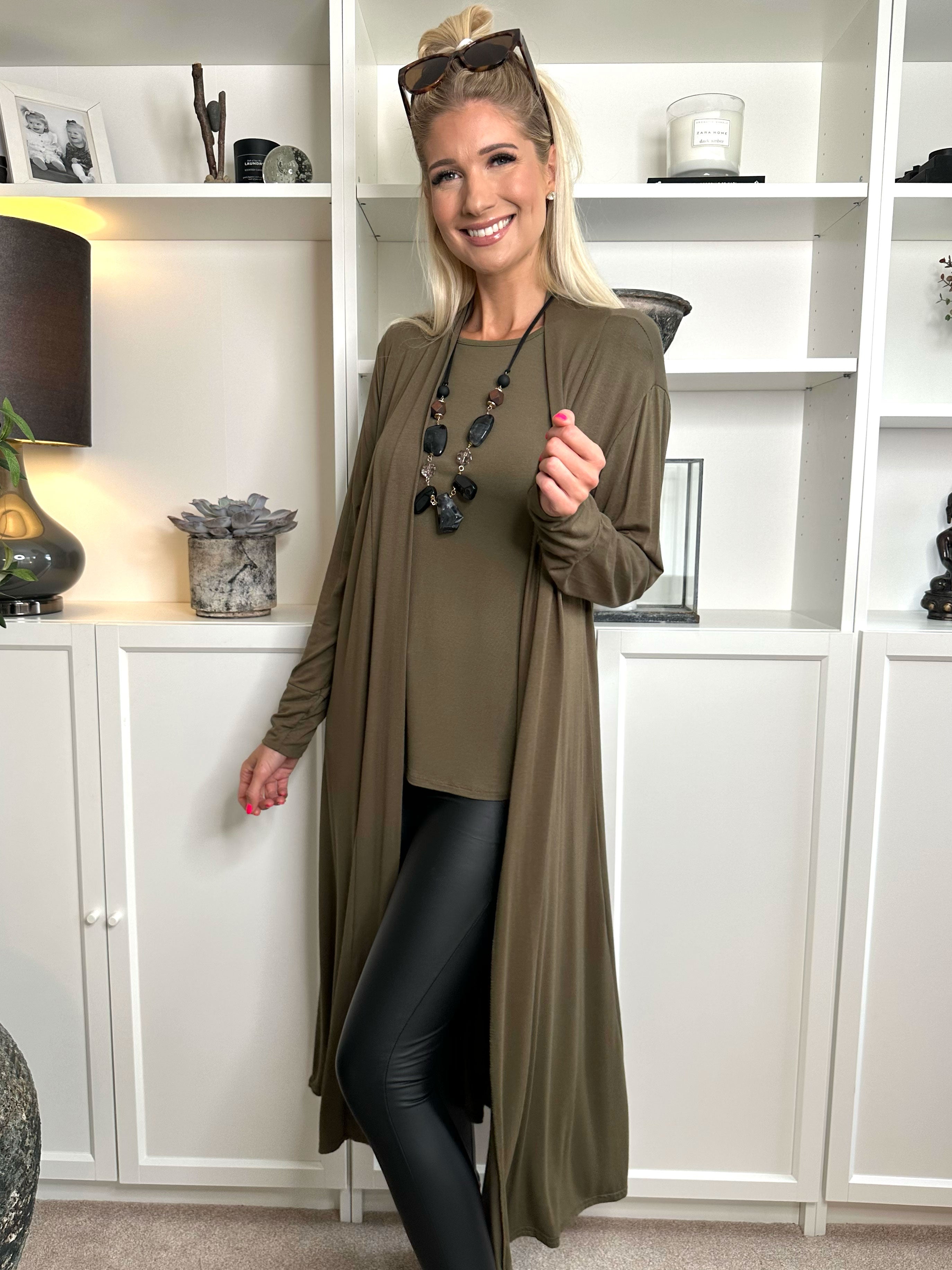 Mikkala - Lang basic cardigan (bestseller)